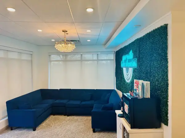 Orthodontic office lounge